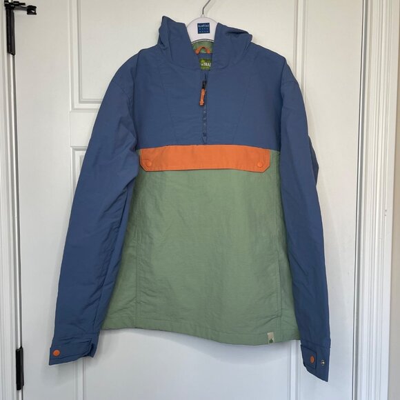 Lake & Trail Colorblock Pullover Anorak Unisex Kids Size XL (14/16) Windbreaker - Picture 2 of 9